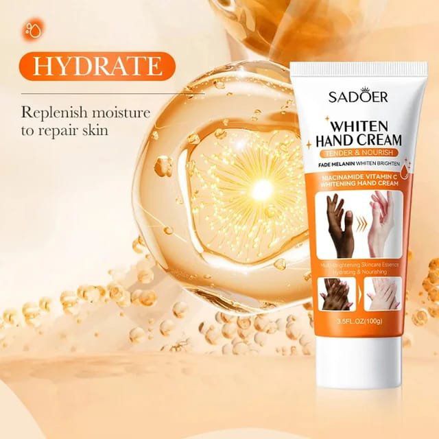 Brightening Hand Cream Dark Knuckles Fade Lightening Elbows Knee Fade Stains Improve Dry Crack Moisturizing Hand Cream