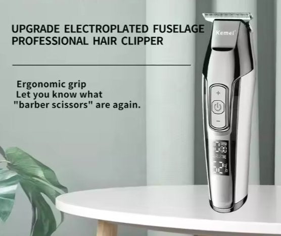 Kemei Professional Hair Trimmer for Men | Beard Grooming &amp; Hair Clipper