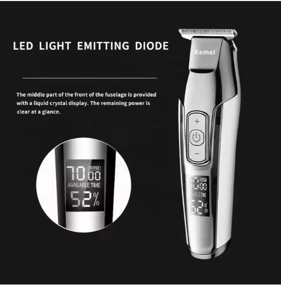 Kemei Professional Hair Trimmer for Men | Beard Grooming &amp; Hair Clipper