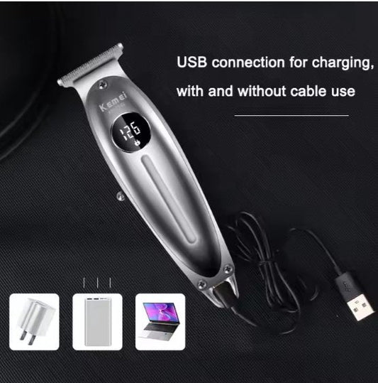 Kemei 1948 Electric Barber Full Metal Housing Hair Trimmer for Men