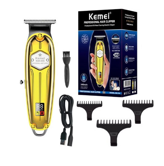 Kemei 1973 Pro Full Metal Hair Trimmer Professional Beard Trimmer For Men Electric Clipper