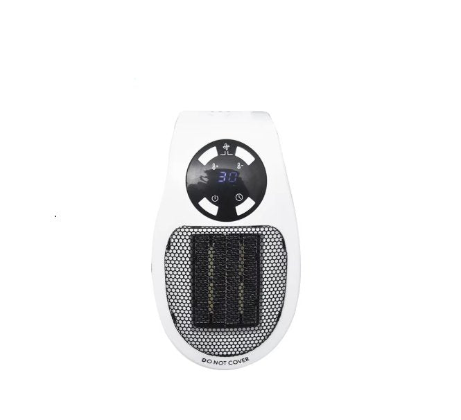 Plug in Heaters for Indoor Use - Upgraded 500W Space Heaters, Quiet Portable Heater with Thermal Protection, Electric Heater