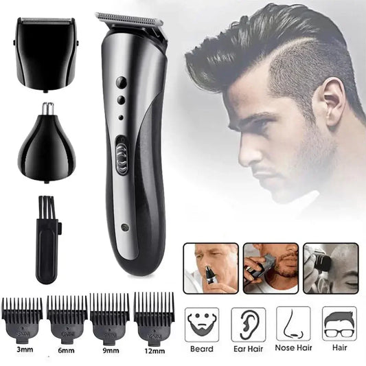 Rechargeable Electric Nose Hair Clipper Multifunctional Men Hair Trimmer Professional Electric Shaver Beard Razor