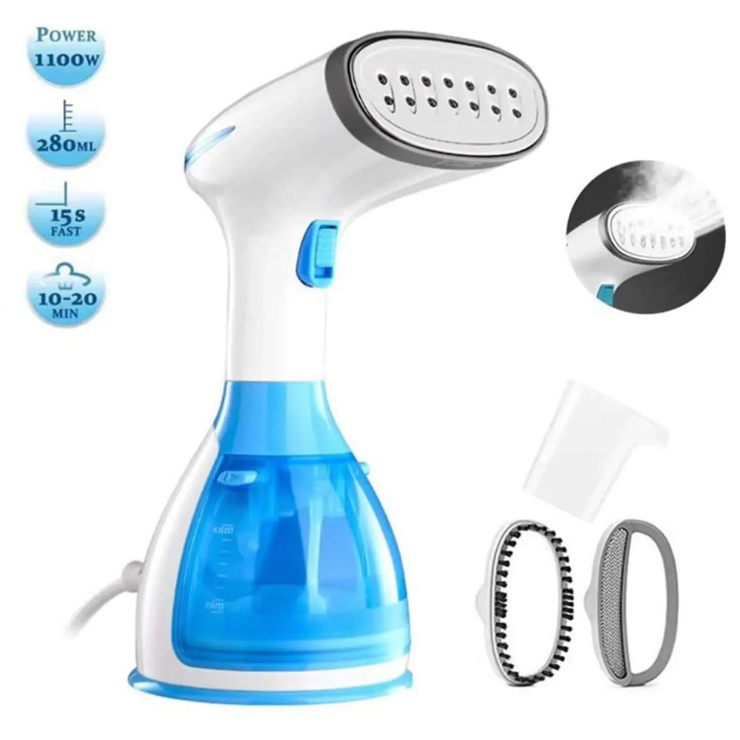 Garment Steamers 280ml Handheld Home Small Electric Iron Garment Steamer Mini Portable Steam Ironing Clothes Ironing Machine