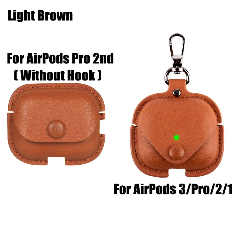 Premium Leather Case for AirPods - Stylish &amp; Durable Protection for Your AirPods Case