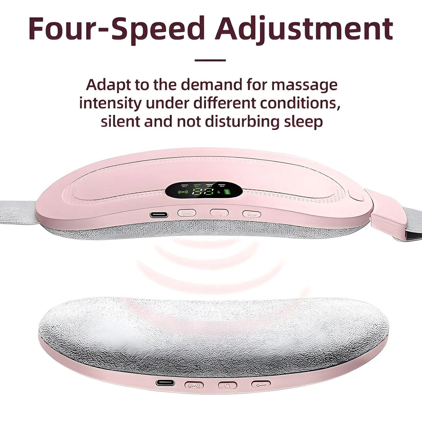 Portable Heating Pad Menstrual Heating Massager Belt Abdominal Belt Period Relief Thermal Massager Belly Warm Palace Belt