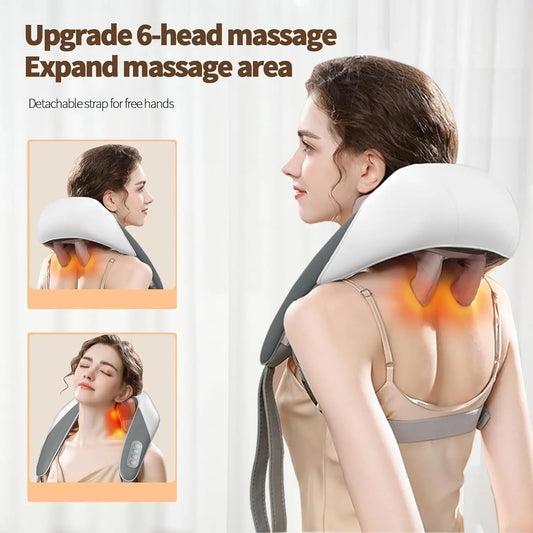 Massage Shawl Multi-function Cervical Massager Neck Back Neck Shoulder Massager