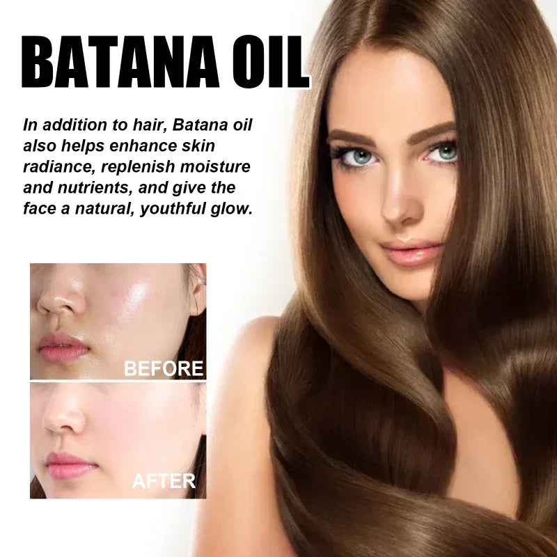 Natural Pure Batana Oil For Hair Growth Batana Oil Hair Oil Hair Loss Organic Batana Oil Hair Growth For Black Men & Women