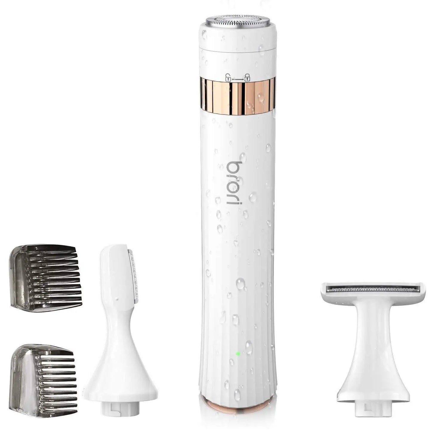 Ladies barber set 3-in-1 multifunctional shaver full-body shaver electric eyebrow trimmer washable hair removal