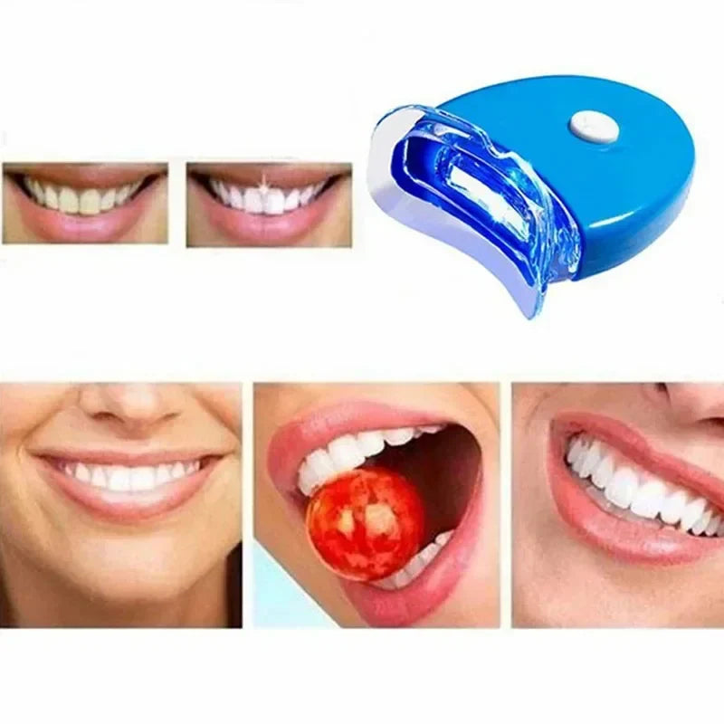 LED Blue Light Teeth Whitening Kit