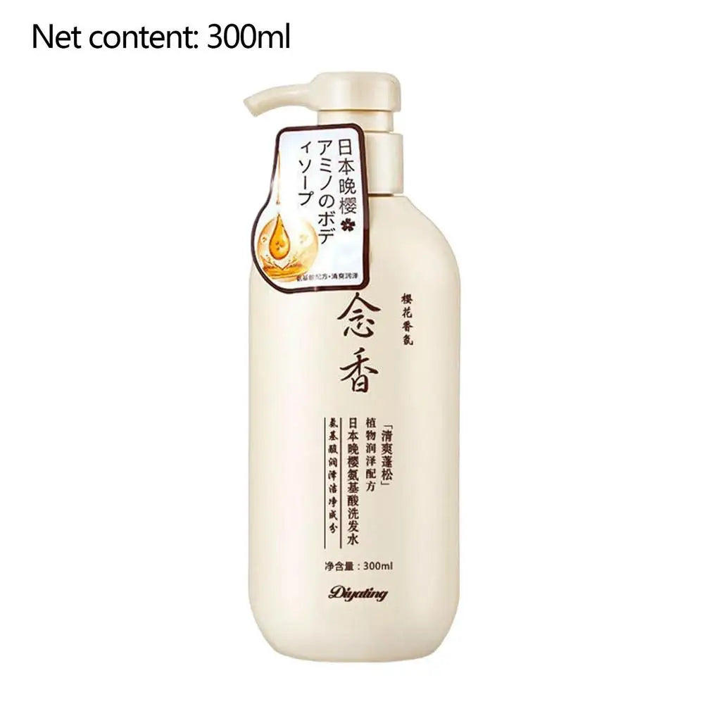 Sakura Japanese Shampoo and conditioner Gentle Cleansing Nourishing Scalp Amino Acid Hair Shampoo Deep Clean Moisturizing