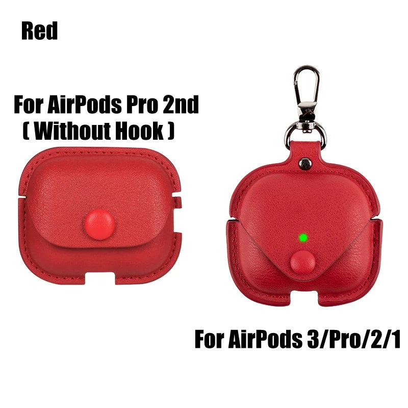 Premium Leather Case for AirPods - Stylish &amp; Durable Protection for Your AirPods Case