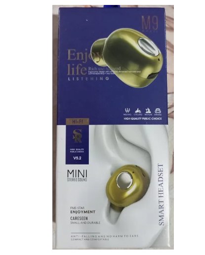 M9 Wireless Earbuds – Bluetooth 5.2, 15m Range, Long Battery Life, Premium Sound