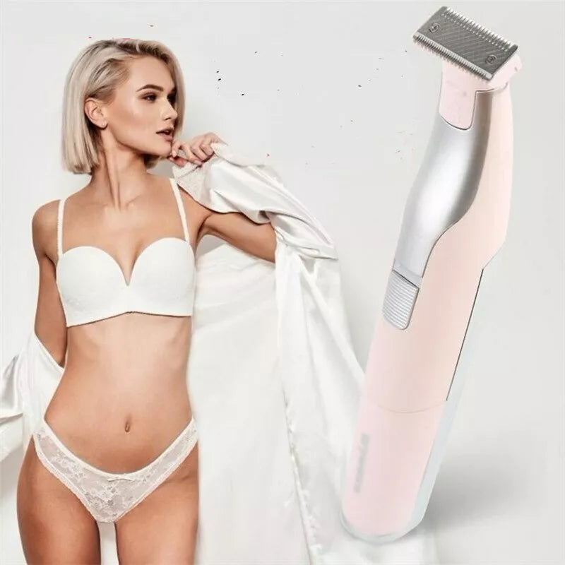 Electric Lady Shaver Hair Removal Apparatus Whole Body Washing Shaving Knife Dry Battery Male Shaver Cross-border