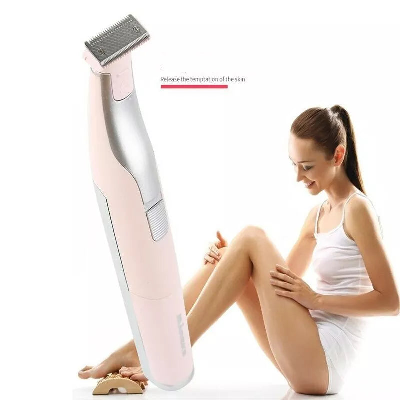 Electric Lady Shaver Hair Removal Apparatus Whole Body Washing Shaving Knife Dry Battery Male Shaver Cross-border