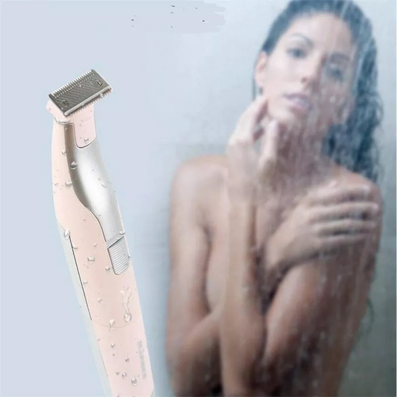 Electric Lady Shaver Hair Removal Apparatus Whole Body Washing Shaving Knife Dry Battery Male Shaver Cross-border