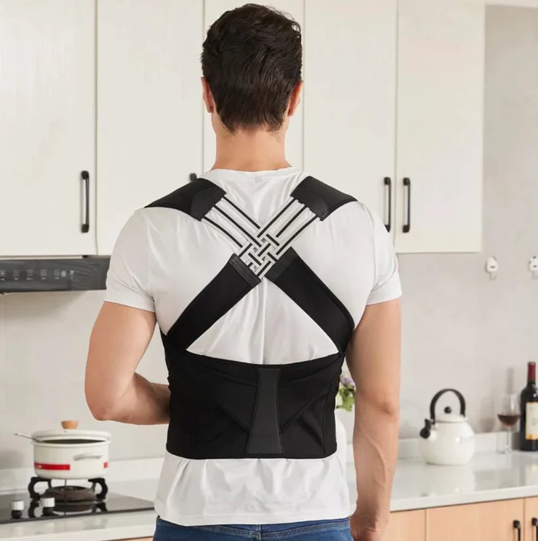 Adjustable Back Posture Corrector Belt for Man Woman Back Brace Shoulder Straightener Back Support Upper and Lower Pain Relief